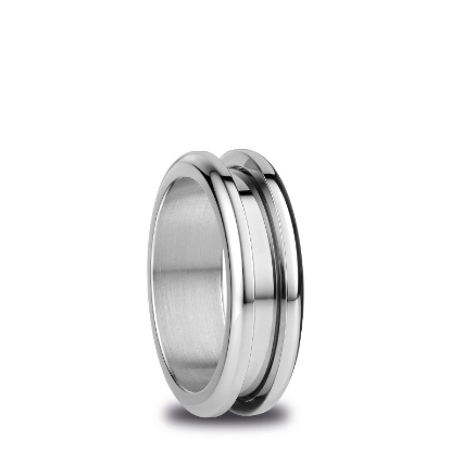 Billede af Bering ring Arctic Symphony poleret stål fås i str. 52-63