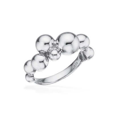 Billede af *Ring kugler sølv pt.