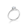 Billede af Mads Z ring 14 kt hvidguld "Crown" m. 0,34ct. W.SI str 58