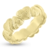 Billede af Ring hjerter, massiv, hjerter i forskellige str. 8 kt. (hjertering) facon + 10,1 gr. (prisen er excl. guld)
