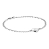 Billede af Jane Kønig Bruised Heart armbånd sølv (str. Medium)