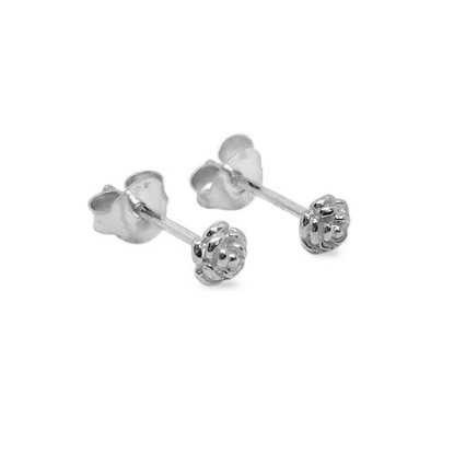 Billede af By Pind ørestikker sølv blomst