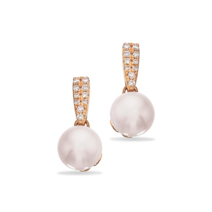 Billede af Scrouples Ørepynt kp. 0,07 H-W/SI i 14 kt.