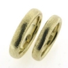 Billede af Vielses & Forlovelses ringe, profil oval ca. 4,6*2,7mm 18 kt