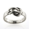 Billede af Ring med knob "pælestik" 925s (-59)