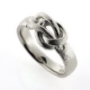 Billede af Ring med knob "pælestik" 925s (-59)