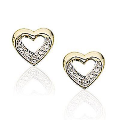 Billede af Scrouples Ørepynt 0,006 H-W/1P i 8 kt.