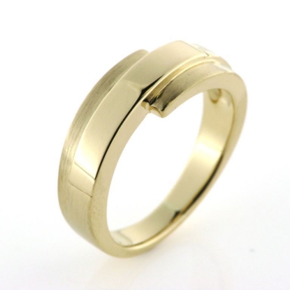 Billede af Ring massiv 14 kt.