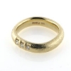 Billede af Ring 14 kt. med 3 brillanter a 0,09 ct. facon + 12,7 gr. (prisen er excl. guld)