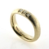 Billede af Ring 14 kt. med 3 brillanter a 0,09 ct. facon + 12,7 gr. (prisen er excl. guld)