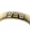Billede af Ring 14 kt. med 3 brillanter a 0,09 ct. facon + 12,7 gr. (prisen er excl. guld)