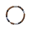 Billede af Mads Z Black Sun Surfrider Beach armbånd sølv 16,5 cm