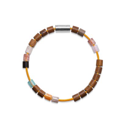 Billede af Mads Z Black Sun Fulong Beach armbånd kampagne m. sølvlås