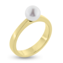 Billede af Ring perle 6 m/m. Fwp. 8 kt.