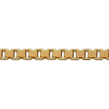 Billede af Kæde venezia 14kt bredde 0,80mm 38cm