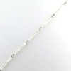 Billede af Collier stav råsølv 925 s. 45 cm.