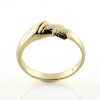 Billede af Ring u/sten 14 kt. facon 6,1 gr. (prisen er excl. guld)