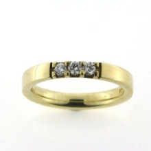 Billede af Alliancering 14 kt. 3* 0,07 w/vs