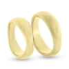 Billede af Vielses & Forlovelses ringe, br. 6,9 mm  massive 14 kt.