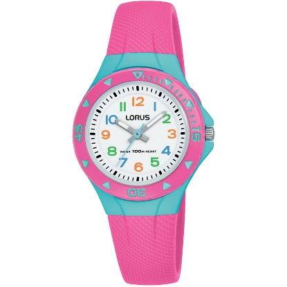 Billede af Lorus Kids børneur pink plastik analog 10bar 28,5mm