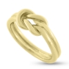 Billede af Ring, råbåndsknob 14 kt. (str. 60 -69) facon + 8,6 gr. (prisen er excl. guld)