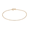 Billede af Armbånd anker facet 14 kt t 0,40/br 1,3mm 18,5cm
