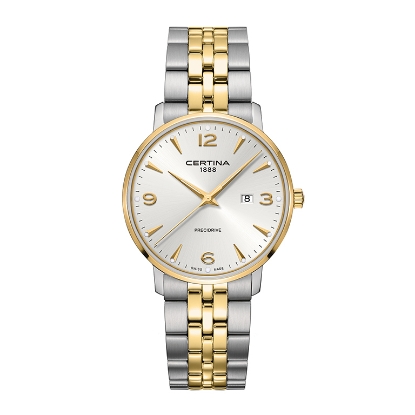 Billede af *Certina Urban DS Caimano herreur stål + pvd bicolor safirglas dato