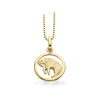 Billede af Stjernetegn Vædder 8 kt.