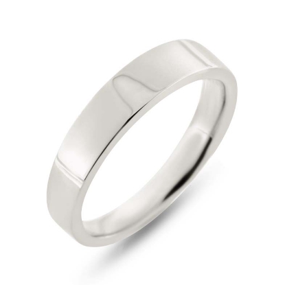 Billede af Ring firkantet profil (str. 60-69) (konisk forløb) 925s