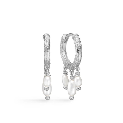 Billede af *Studio Z "Twine" øreringe sølv m. fvp