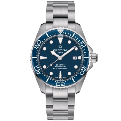 Billede af Certina DS Action Diver Automatisk blå 30bar safirglas 43mm