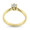 Billede af Ring solitaire  8 kt syn sten, 4,0 mm