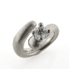 Billede af Ring med brillant 0,25 w/vs., 14 kt. hvg.