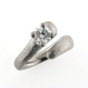 Billede af Ring med brillant 0,25 w/vs., 14 kt. hvg.