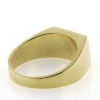 Billede af Herrering massiv lukket bund, plade 10*14 mm. 14 kt. fac. 17,1gr. (prisen er excl. guld)