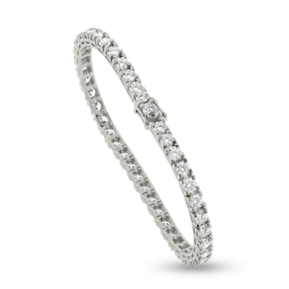 Billede af Tennis armlænke 52 brill. a 0,10 w/vs. 5,0 ct. 18 kt. hvg.