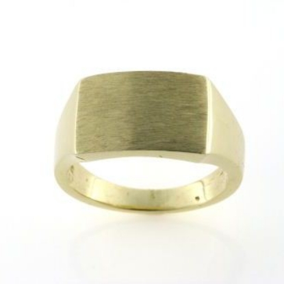 Billede af Herrering plade 11,5*16,5 mm.