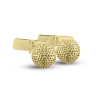 Billede af Manchetknapper golf kugler 12 mm. 8 kt.