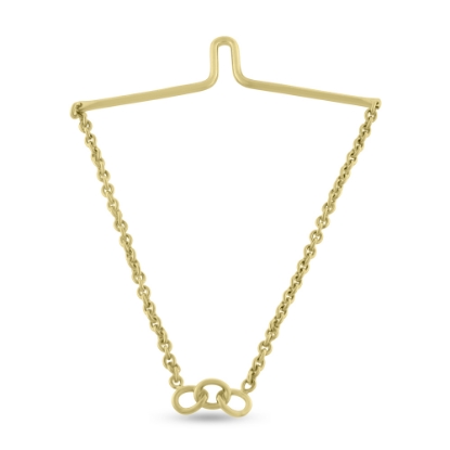 Billede af Loge, slipsekæde, kædeled 925 s. forgyldt