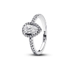 Billede af Pandora Funklende Pear Halo ring (str. 60)