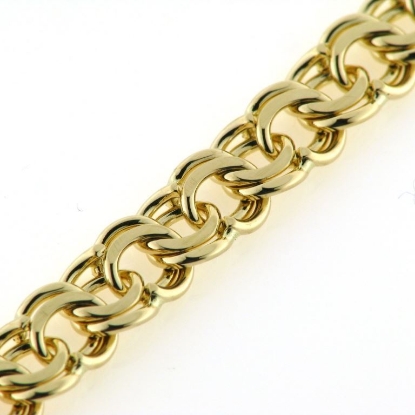 Billede af Armbånd bismark 14kt bredde 8,50mm 21cm