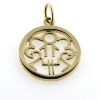 Billede af Vedhæng med monogram 14 kt. 
