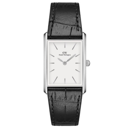 Billede af Daniel Wellington Bound herreur stål sort læderrem 24mm