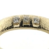 Billede af Ring 14 kt. med 3 brillanter a 0,09 ct.