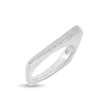 Billede af Ring massiv  14 kt. hvg.