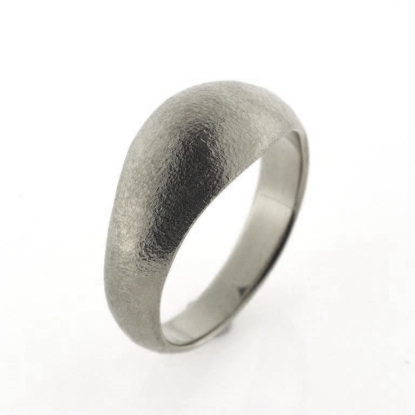 Billede af Båndring massiv u/sten 14 kt. hvg.......