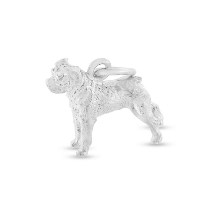 Billede af Vedhæng Rottweiler hund  925s