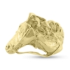 Billede af Ring med hestehoved (hest) 14 kt.