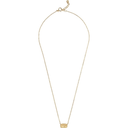 Billede af ENAMEL Copenhagen Mom halskæde forgyldt sølv (42 + 3cm)