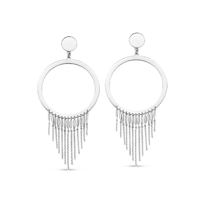 Billede af Spirit Icons Holly øreringe sølv